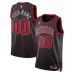 Chicago Bulls 2025/26 Unisex Swingman individuelles Trikot - Statement Edition - Schwarz