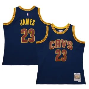 Maglia Swingman Classica Blu Navy Cleveland Cavaliers LeBron James 2015/16