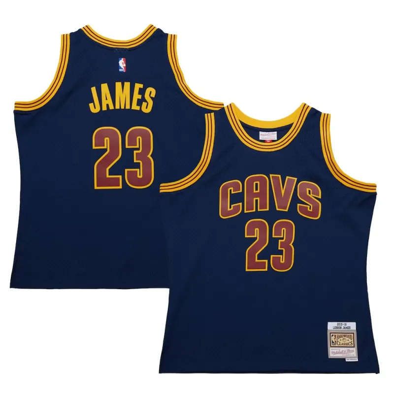 Maillot Swingman Classique Marine Cleveland Cavaliers LeBron James 2015/16