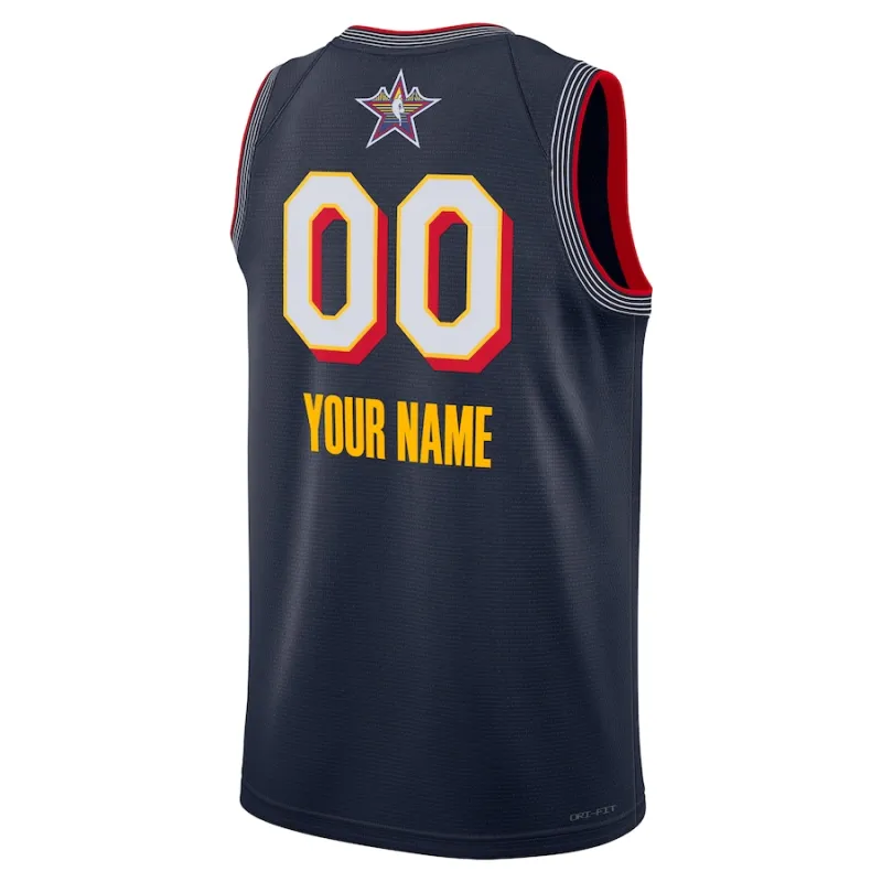 Camiseta de la edición para fans del Juego de los Estrellas NBA 2025 unisex de la marca Jordan - Azul marino