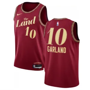 La maglia di Darius Garland, Cleveland Cavaliers 2023/24 - Edizione Città - Rosso