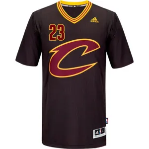 LeBron James, Cleveland Cavaliers - Swingman con maniche nere - Nero