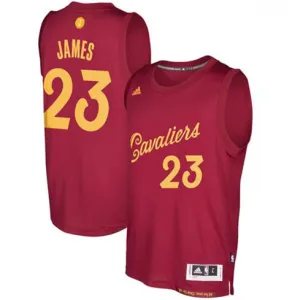 LeBron James, Cleveland Cavaliers - Natale 2017 - Rosso