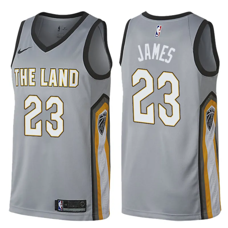 LeBron James, Cleveland Cavaliers - Edición Ciudad - Gris