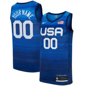 Maglia personalizzata, Detroit Pistons - Blu marinaio