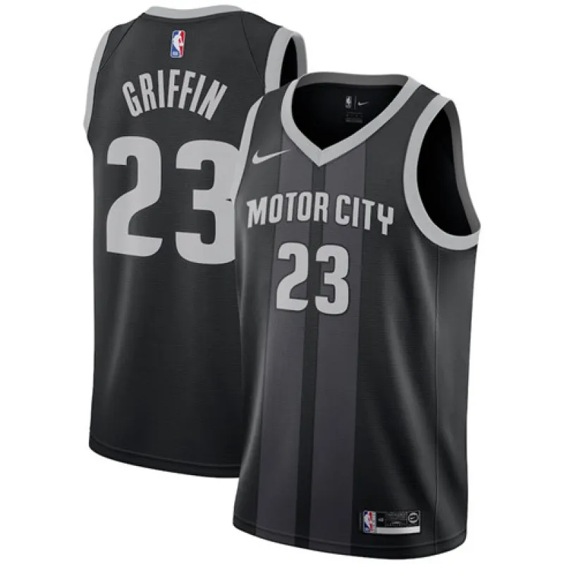 Blake Griffin, Detroit Pistons, 2018/19 - City Edition - Black