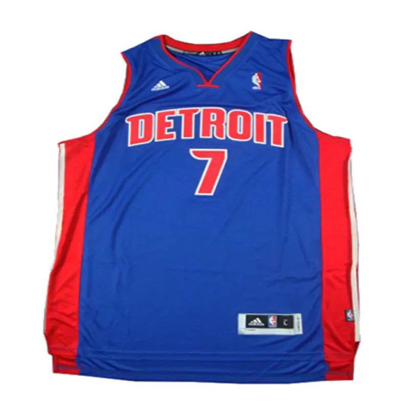 Brandon Jennings, Detroit Pistons - Blau