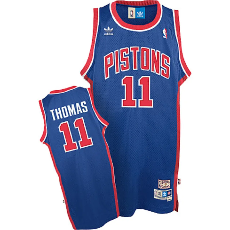 Isiah Thomas, Detroit Pistons - Blau