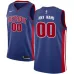 Maglia personalizzata, Detroit Pistons - Edizione Icona - Blu