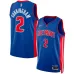 Cade Cunningham, Camiseta Swingman unisex de los Detroit Pistons - Edición Ícono - Azul