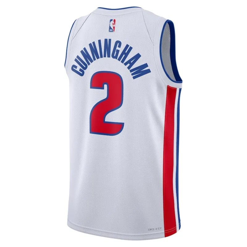 Camiseta Cade Cunningham Detroit Pistons unisex Swingman