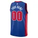 Detroit Pistons Unisex Swingman Custom Jersey - Icon Edition - Blue