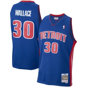 Maglia Rasheed Wallace Detroit Pistons Mitchell & Ness 2003/04 Hardwood Classics Swingman