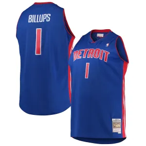 Maglia Chauncey Billups Detroit Pistons Mitchell & Ness Big & Tall 2003/04 Hardwood Classics Swingman
