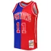 Camiseta Isiah Thomas Mitchell & Ness Retro Classic 1988/89 Split Swingman