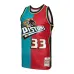 Camiseta Grant Hill Pistons 1999/00 - Turquesa/Rojo