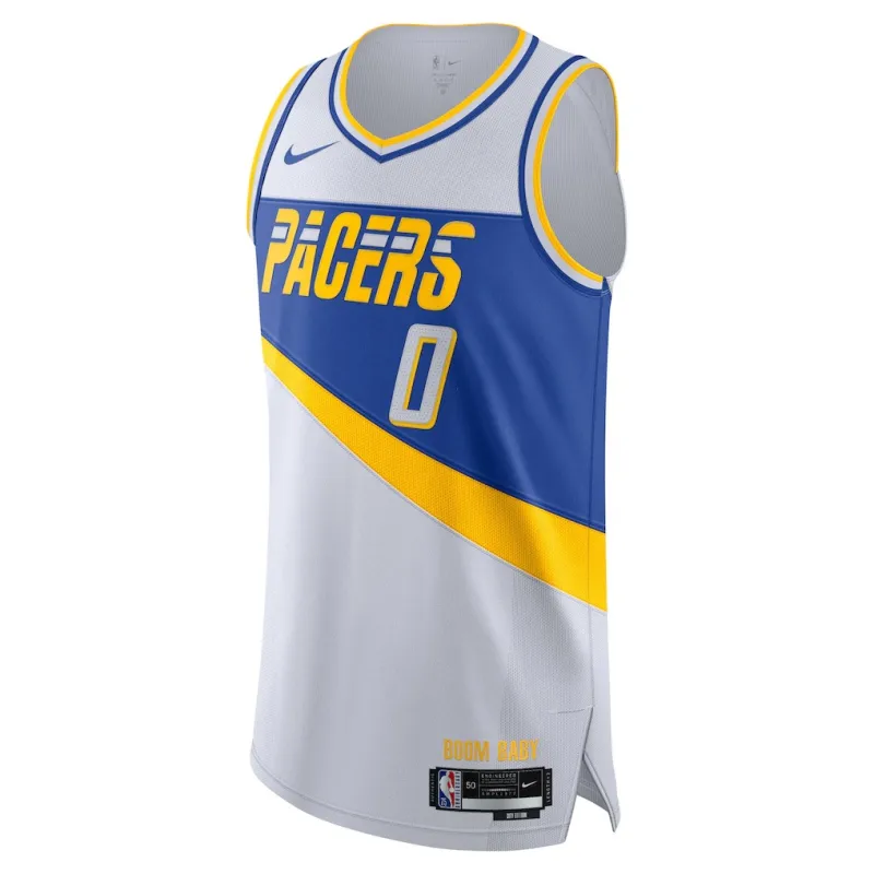 IND Haliburton 2025/26 Swingman Édition Ville Blanche