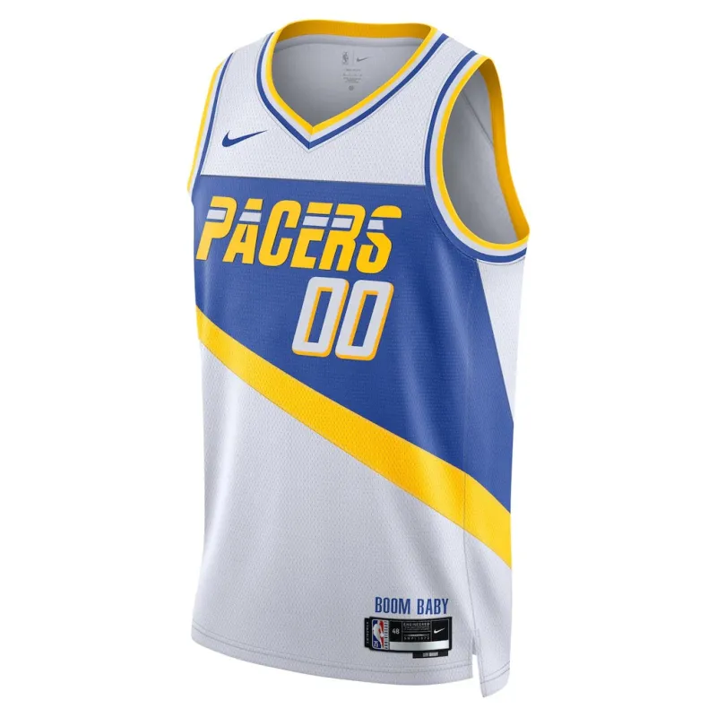 Indiana Pacers 2025/26 Maillot Unisexe Édition Ville - Blanc