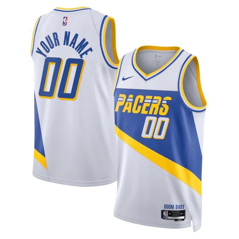 Indiana Pacers 2025/26 Maillot Unisexe Édition Ville - Blanc