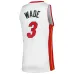 Dwyane Wade, Maillot Swingman de l'édition classique 2005/06 des Miami Heat de Mitchell & Ness - Blanc