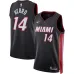 Tyler Herro, Miami Heat Unisex Swingman-Trikot - Icon-Edition - Schwarz