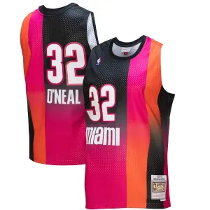 Maglia Shaquille O’Neal Miami Heat Mitchell & Ness 2005/06 Hardwood Classics Fadeaway Swingman