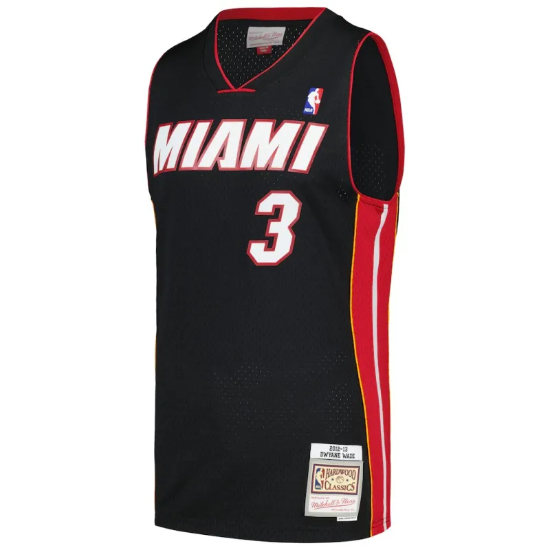 Miami Heat Maglia Swingman Dwyane Wade - Nera