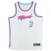 Miami Heat Maillot Swingman Dwyane Wade - Blanc