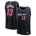 Miami Heat Bam Adebayo 2025/26 Swingman Trikot - Stadtedition - Schwarz