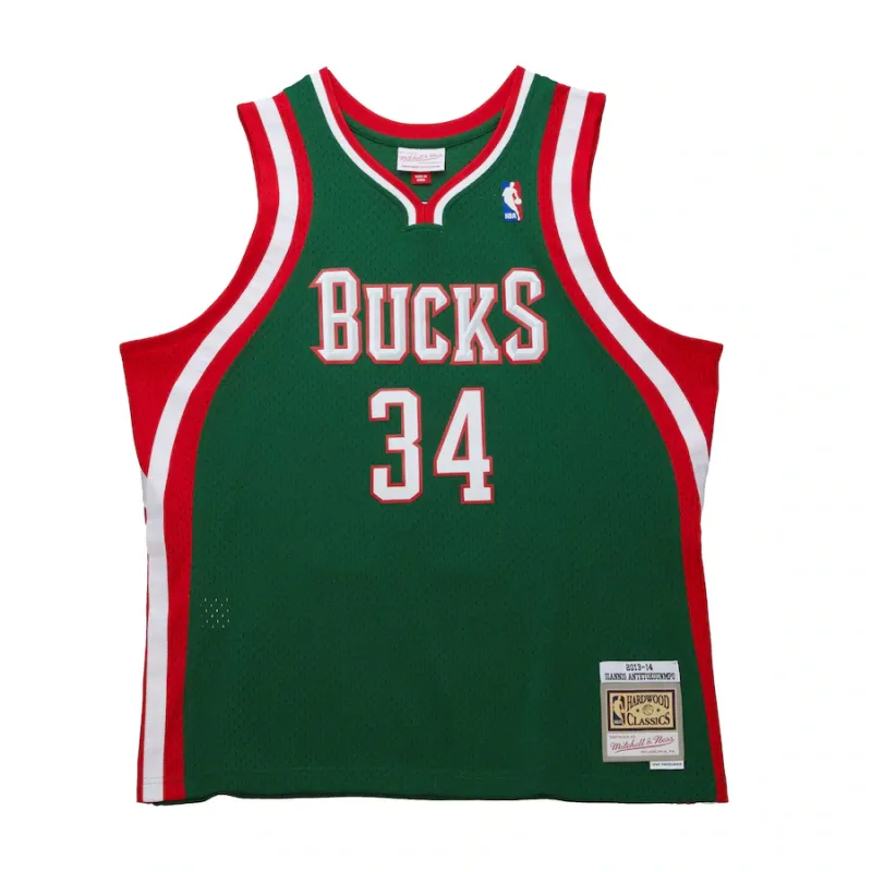 Giannis Antetokounmpo Bucks Trikot 2013-14 - Mitchell & Ness HWC