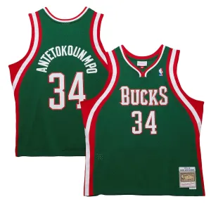 Camiseta Giannis Antetokounmpo Bucks 2013-14 - Mitchell & Ness HWC