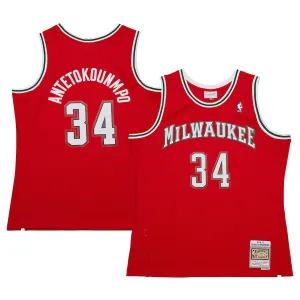 Camiseta Giannis Antetokounmpo Bucks 2014-15 - Mitchell & Ness HWC