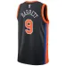 Maillot City Edition Swingman unisexe noir New York Knicks RJ Barrett 2022/23