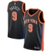 Maillot City Edition Swingman unisexe noir New York Knicks RJ Barrett 2022/23