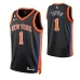 Le maillot d'Obi Toppin, New York Knicks, 2022/2023 - Édition Ville en Rabais, Bleu