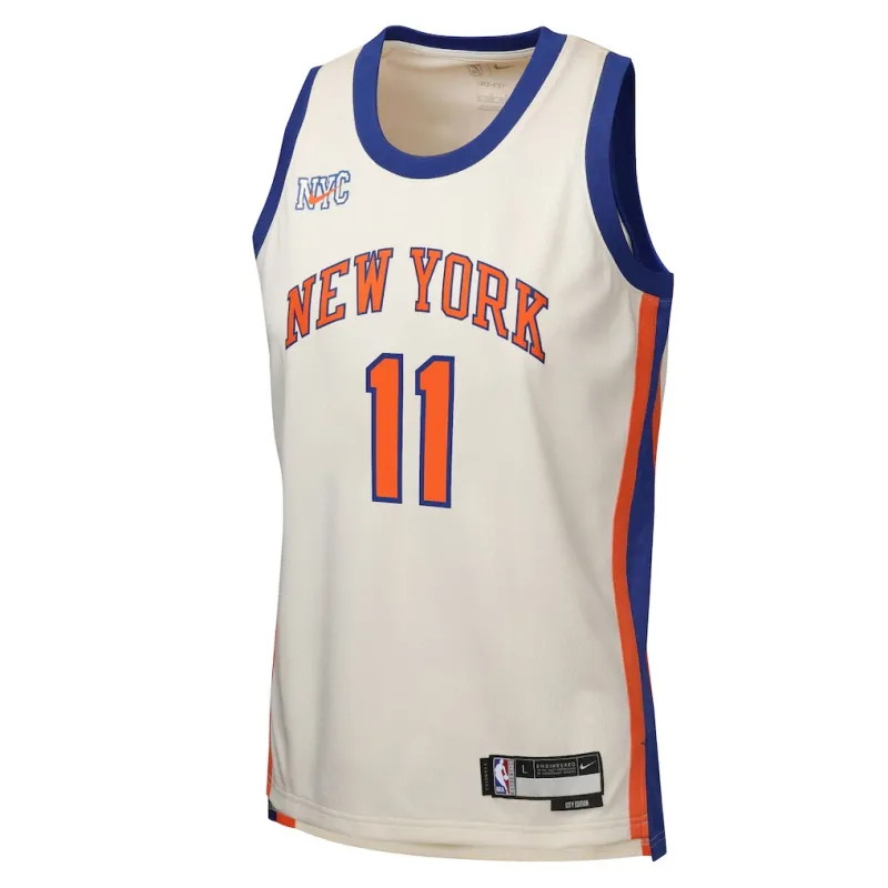 NYK Brunson 2025/26 Swingman Édition Ville Crème