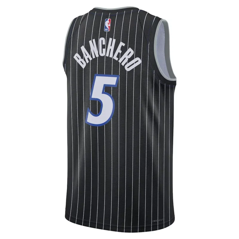 Orlando Magic Paolo Banchero Swingman Trikot - Personalisierung Edition - Schwarz