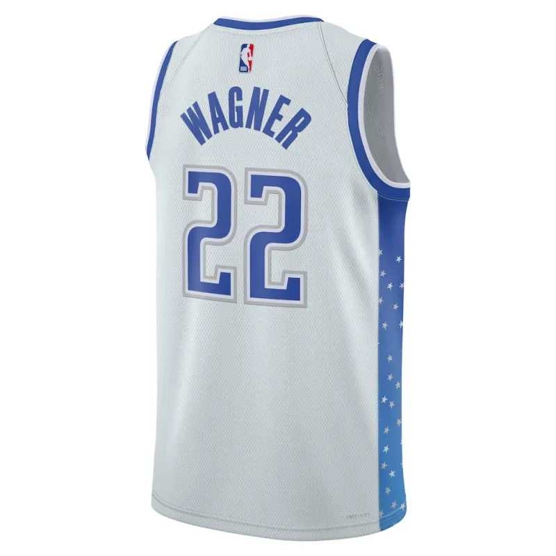 Orlando Magic Franz Wagner 2025/26 Maillot Swingman - Édition Ville - Argent