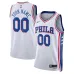 Philadelphia 76ers Unisex 2022/23 Saison Swingman Angepasstes Jersey - Association-Edition - Weiß