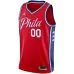 Philadelphia 76ers Jordan Brand Maglia personalizzata Swingman - Edizione Dichiarazione - Rosso