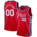 Philadelphia 76ers Jordan Brand Maglia personalizzata Swingman - Edizione Dichiarazione - Rosso