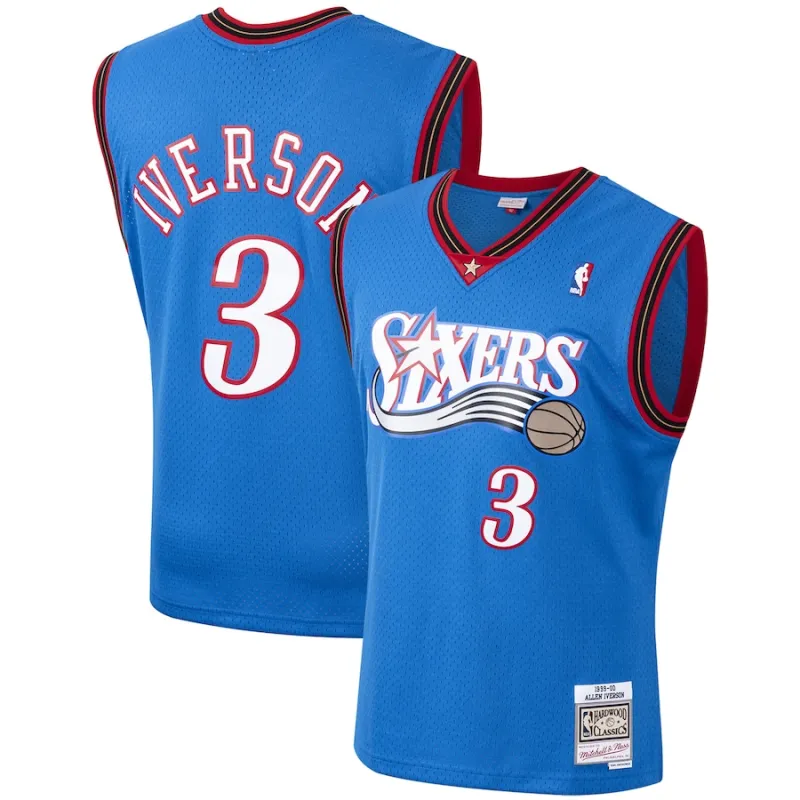 Philadelphia 76ers Allen Iverson 1999/2000 Mitchell & Ness Classic Swingman Trikot