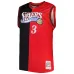 Philadelphia 76ers Allen Iverson 2000/01 Mitchell & Ness Hardwood Classics Big & Tall Split Swingman Trikot