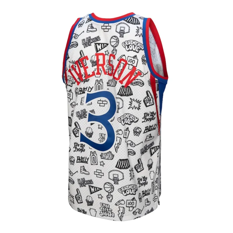 Allen Iverson 76ers Trikot 1996-97 - Mitchell & Ness HWC Retro
