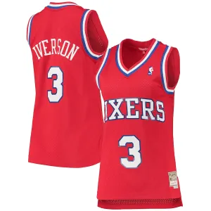 Allen Iverson 76ers Mitchell & Ness Women's 2002-03 HWC Jersey