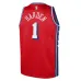 James Harden Philadelphia 76ers Brand Jordan Maglia Swingman per Giovani - Edizione Statement - Rosso