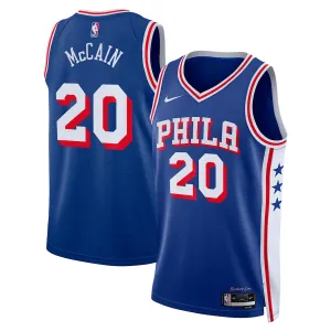 Jared McCain Philadelphia 76ers Swingman Jersey - Icon Edition - Königblau