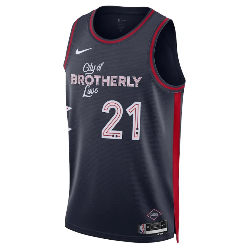 Joel Embiid 76ers City Edition Trikot 2023-24 - Unisex