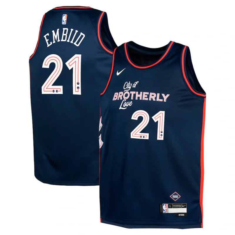 Canotta Joel Embiid 76ers – City Edition Swingman