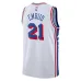 Joel Embiid Philadelphia 76ers Camiseta Swingman Unisex - Edición Asociación - Blanco